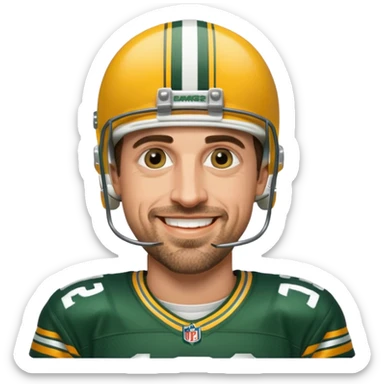 Aaron Rodger’s  sticker