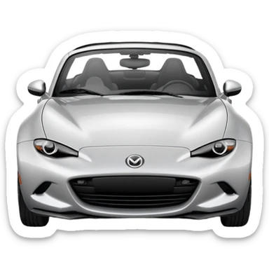 mx-5 NC silver hardtop sticker