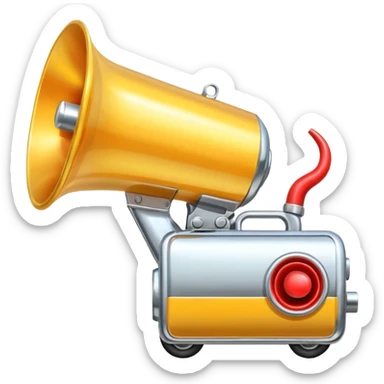 truck air horns sticker