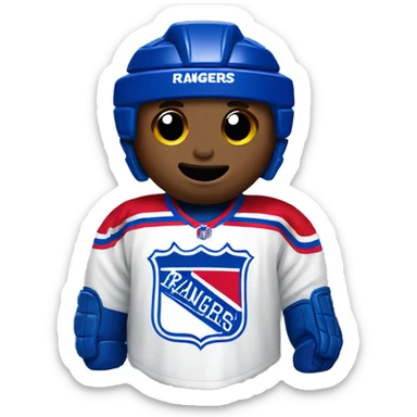 New York Rangers jersey  sticker