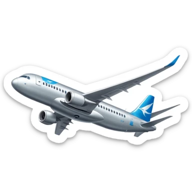 Azal airplane sticker
