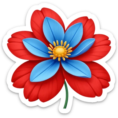 💙❤️‍🔥🌸 sticker