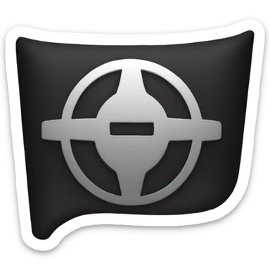 TATA company logo in black sticker