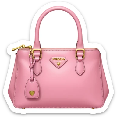pink purse prada sticker