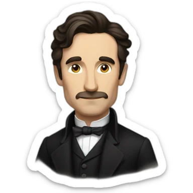 Nicolas teslas sticker