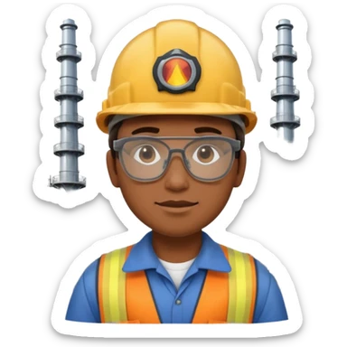 oil refinery worker sticker