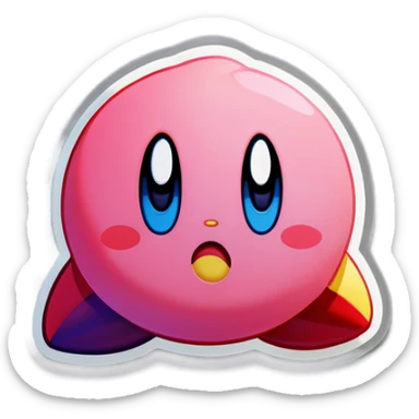 Kirby sticker