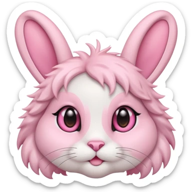  oreille de lapin + yeux GG sticker