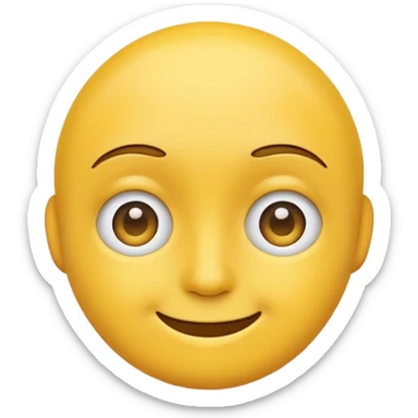 Side eye emoji sticker