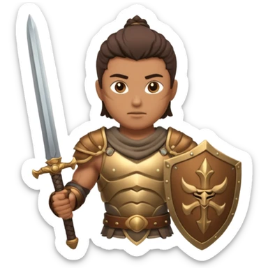 warrior 


 sticker