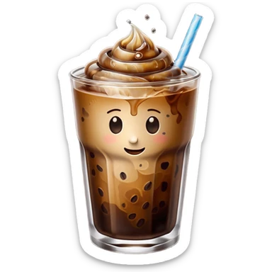 iced coffee  sticker