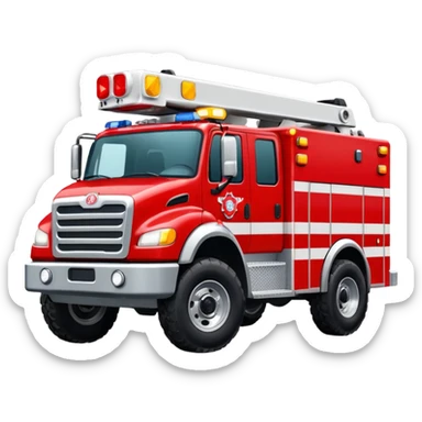 Search & Rescue Truck in USA. sticker