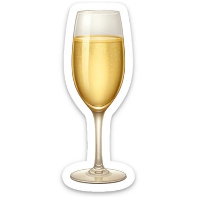 Champagne sticker