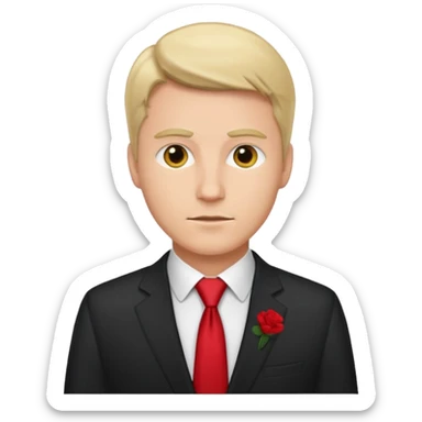 Mr. businessman sticker