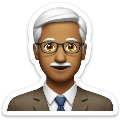 indian math teacher sticker