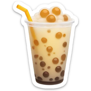 Boba drink sticker