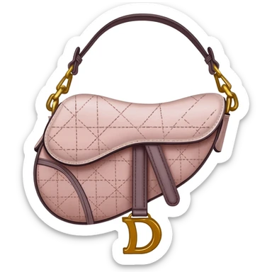 spring dior saddle bag sticker