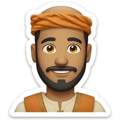 Morrocan Guy sticker