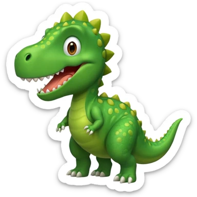 Dinosaure qui pète  sticker