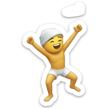 Shower exercise sticker