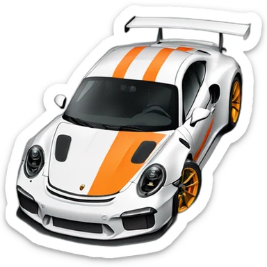 Porshe gt3 rs sticker