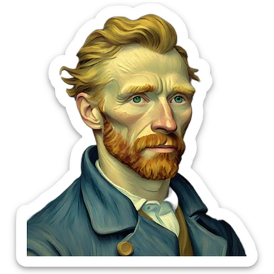 Vincent van gogh sticker
