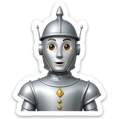 Tin Man from the Wizard of Oz sticker