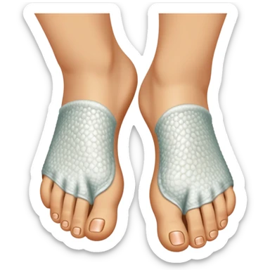 odor coming off feet sticker