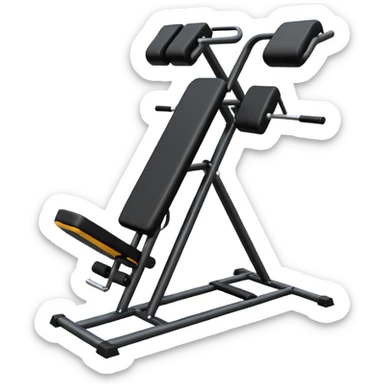leg extension machine, like that in the picture sticker