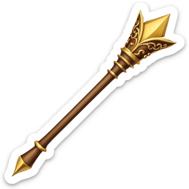 magician's wand sticker