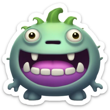 My singing monsters potbelly sticker