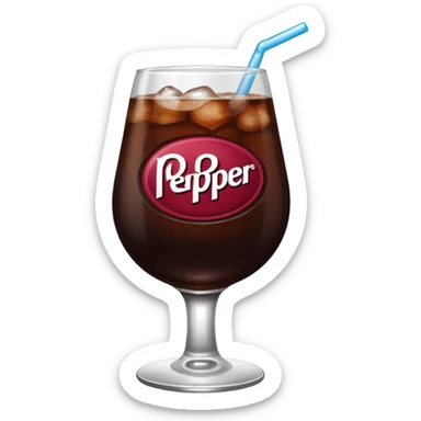 Dr pepper sticker