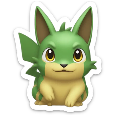 Le Pokémon en finaux bis sticker