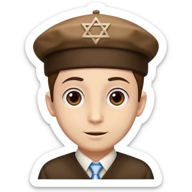 un ebreo sticker