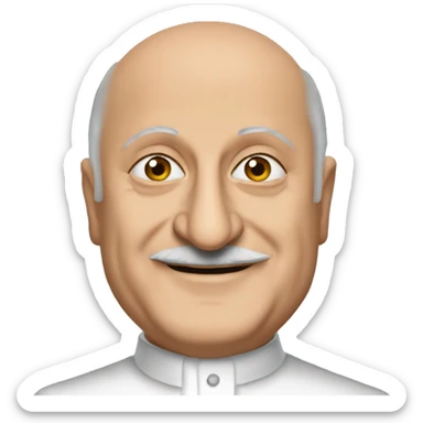  BOLLYWOOD ACTOR Anupam Kher sticker