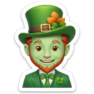Leprechaun  sticker