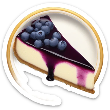 Blueberry Cheesecake  sticker