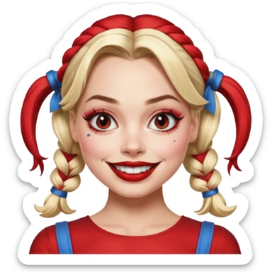 harley quinn margot robbie sticker