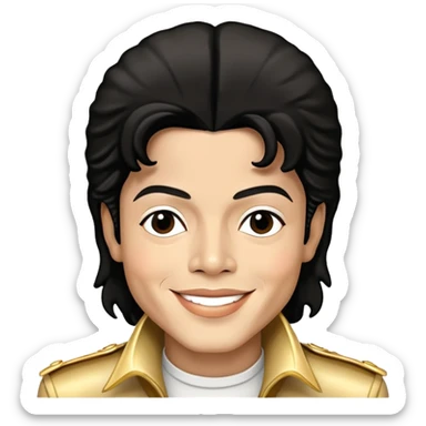 Micheal jackson sticker