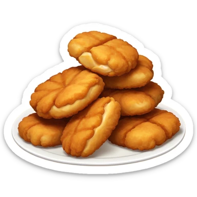 Chicken nuggets  sticker