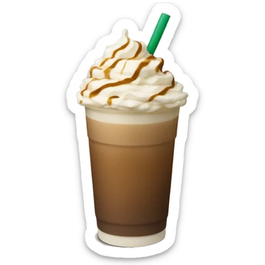 Starbucks frappe sticker