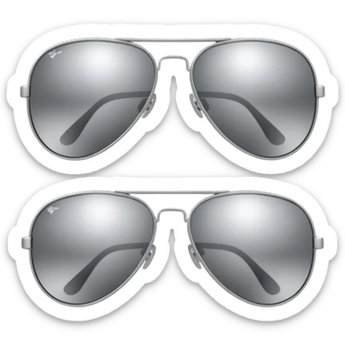aviator sunglasses sticker