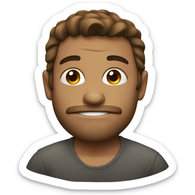 Estoy muy enfadado  sticker