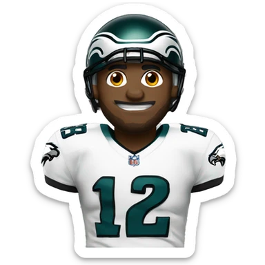 NFL eagles sticker
