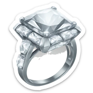 Diamant ring sticker