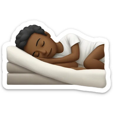Peaceful sleep sticker