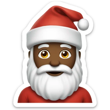 Santa sticker