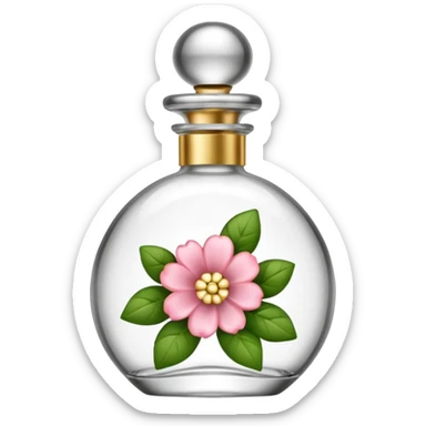 Perfume Bottle sticker