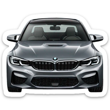 bmw m340i nardo grey sticker