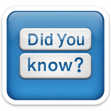  Did You Know?  sticker